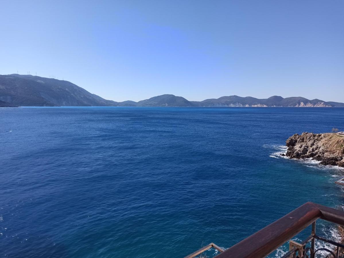Panorama Apartments Asos Bagian luar foto