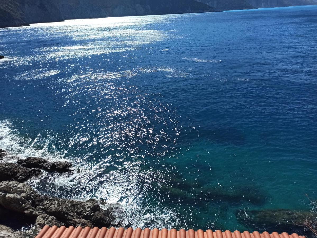 Panorama Apartments Asos Bagian luar foto