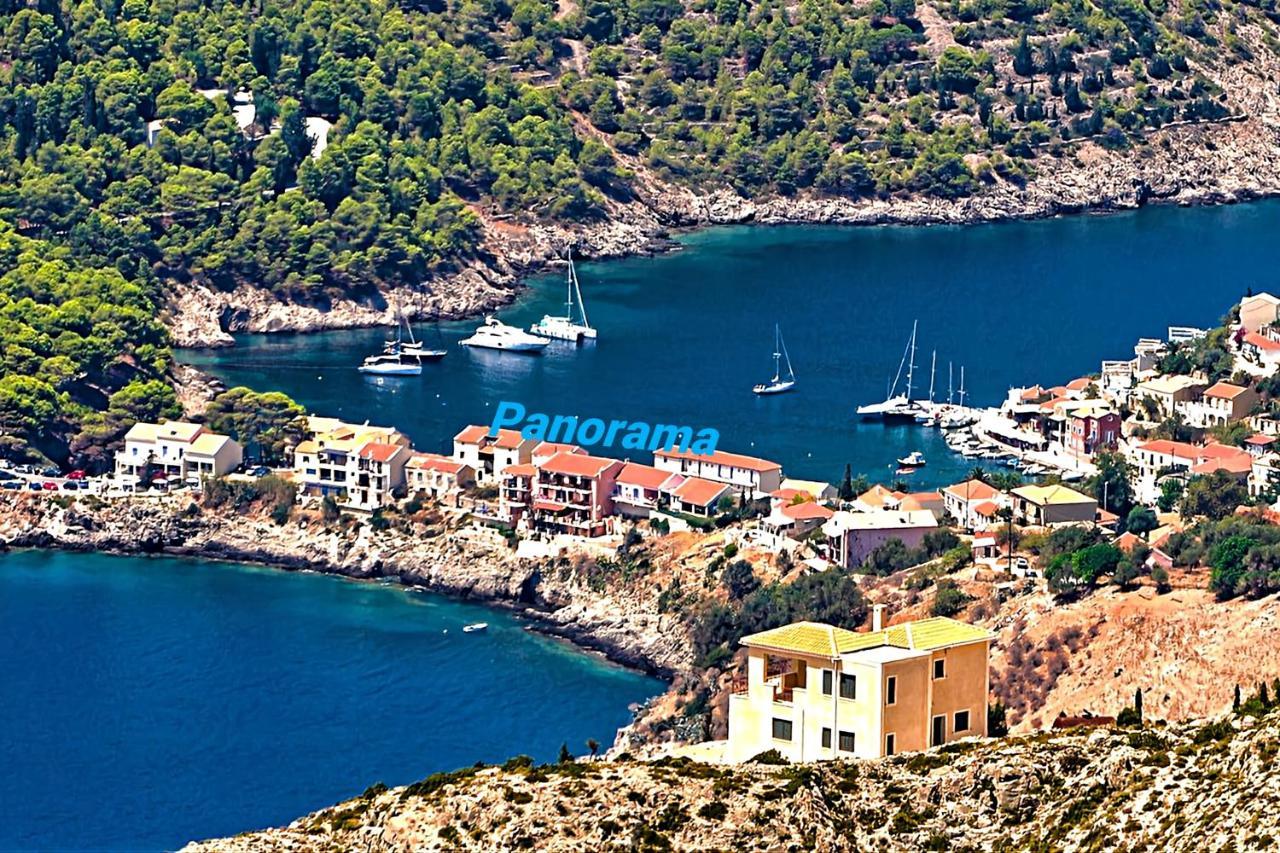 Panorama Apartments Asos Bagian luar foto