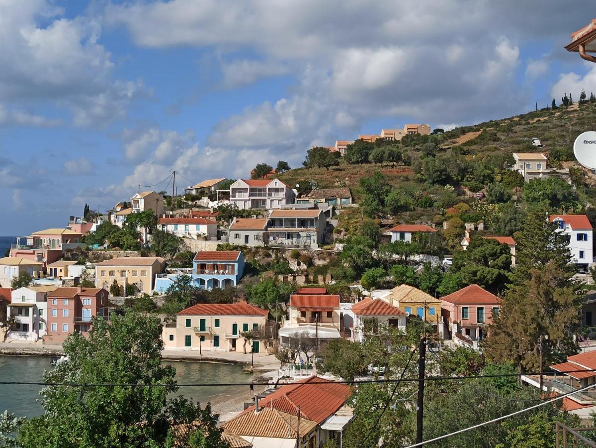 Panorama Apartments Asos Bagian luar foto