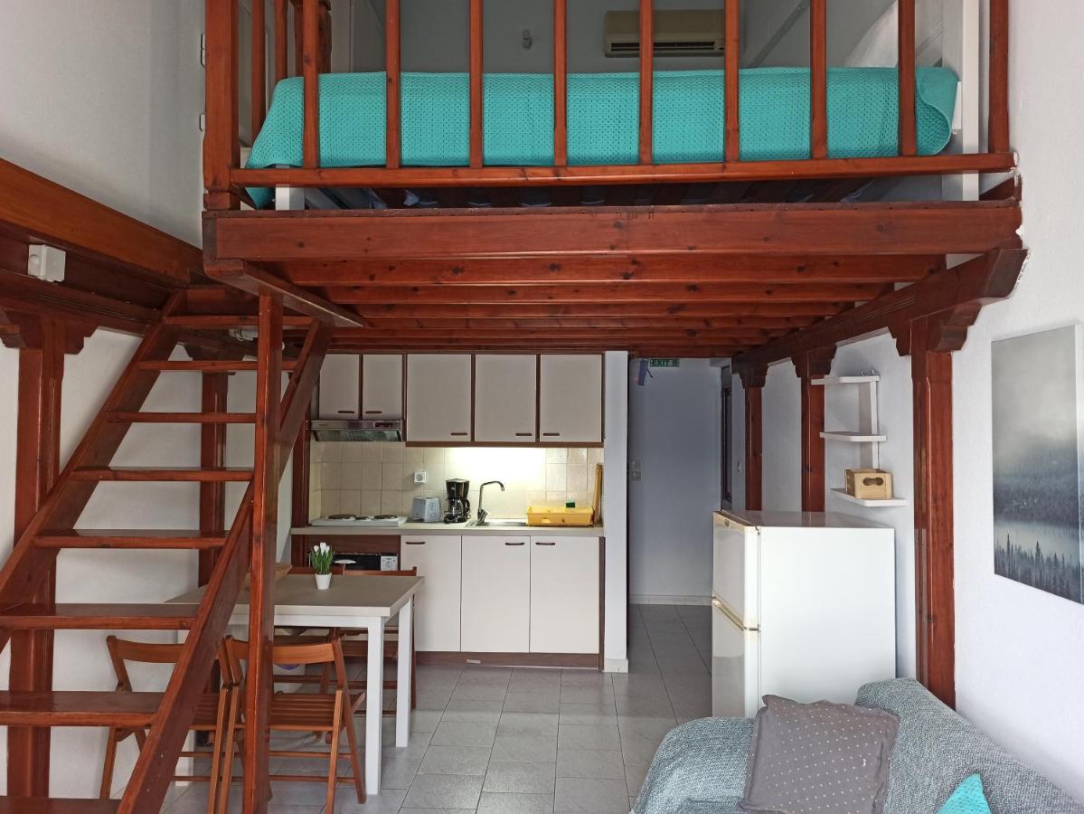 Panorama Apartments Asos Bagian luar foto