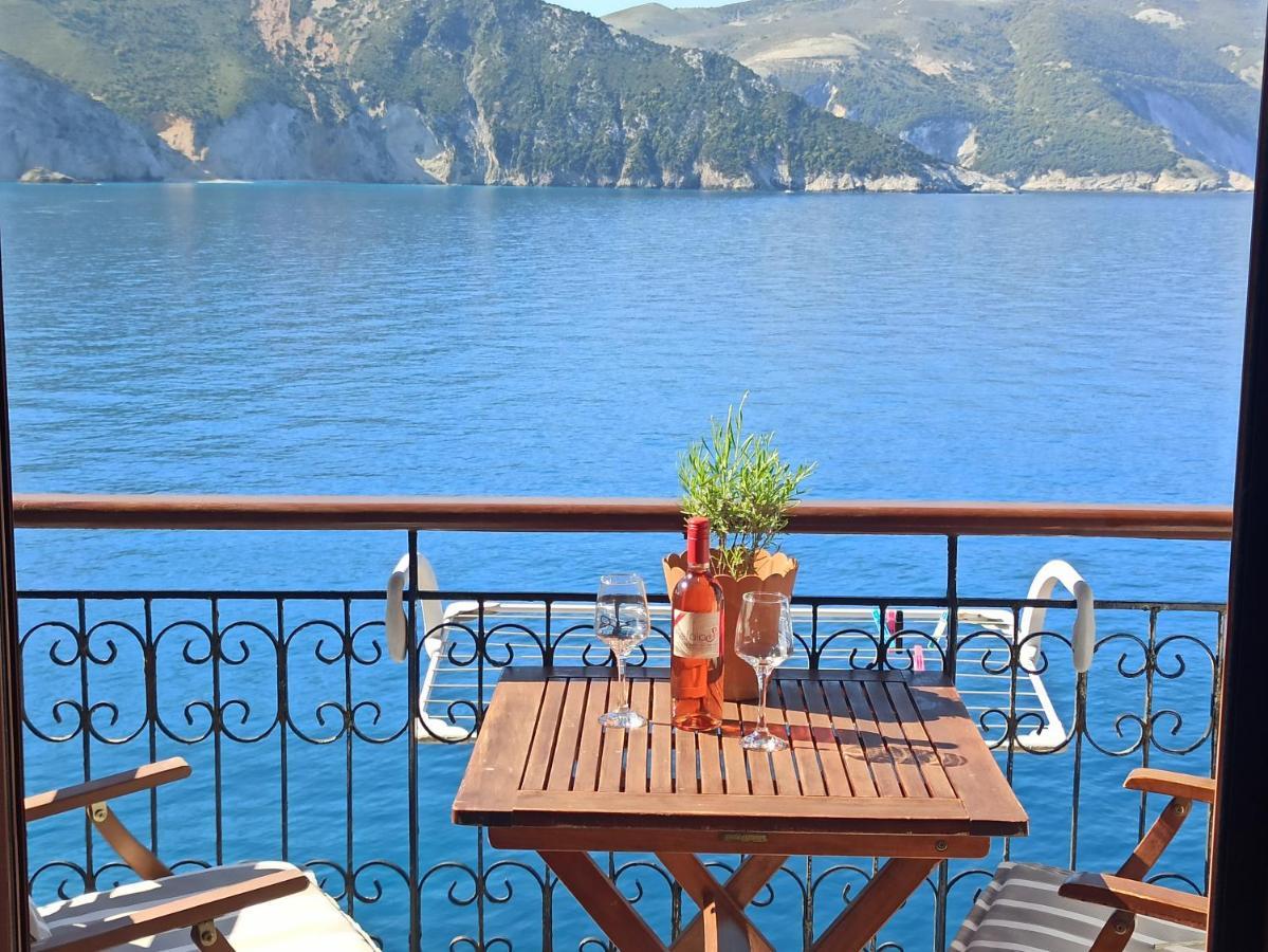 Panorama Apartments Asos Bagian luar foto