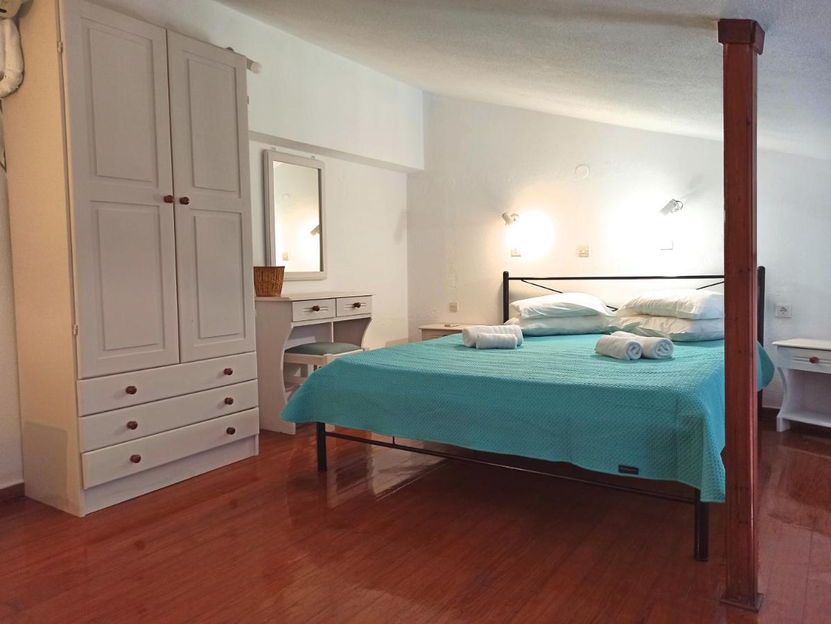 Panorama Apartments Asos Bagian luar foto