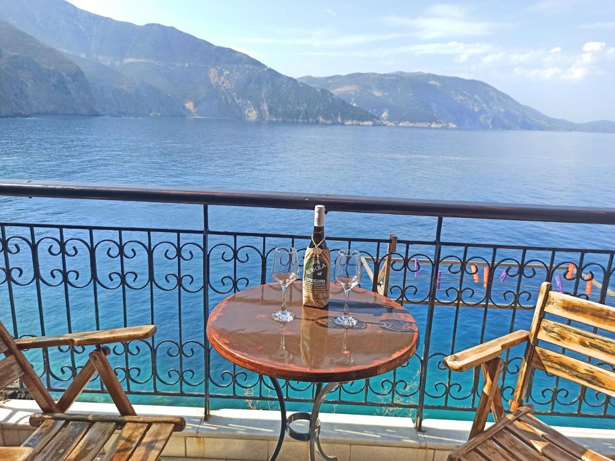 Panorama Apartments Asos Bagian luar foto