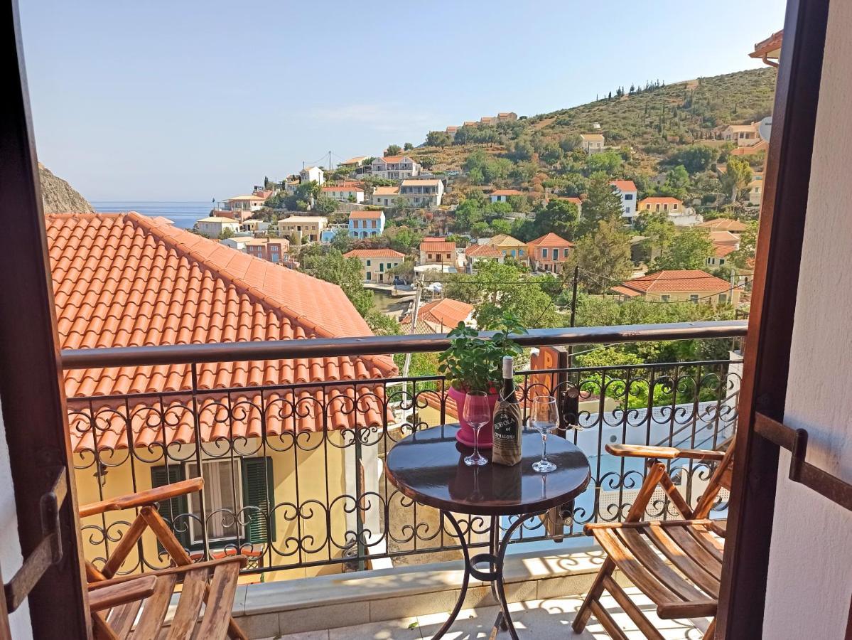 Panorama Apartments Asos Bagian luar foto