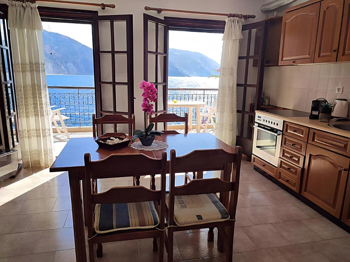 Panorama Apartments Asos Bagian luar foto