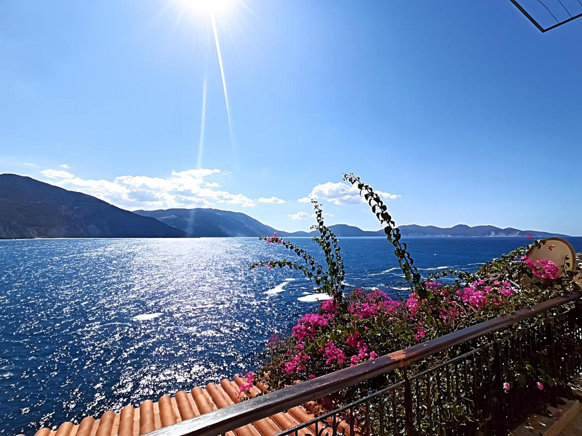 Panorama Apartments Asos Bagian luar foto